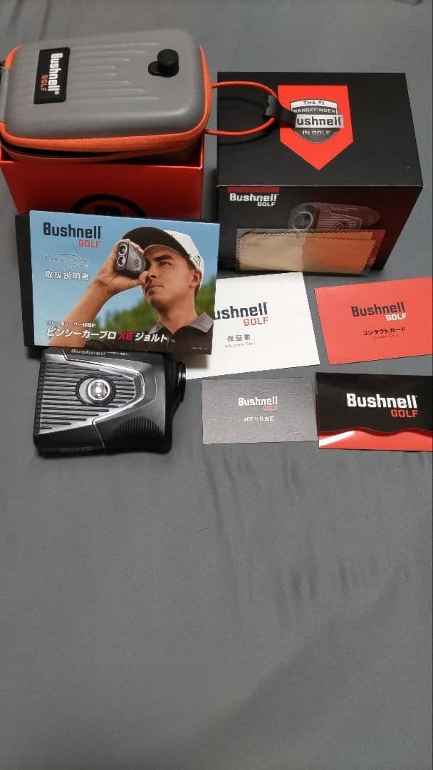 Bushnell PRO XE ゴルフ用距離計 ケース付き