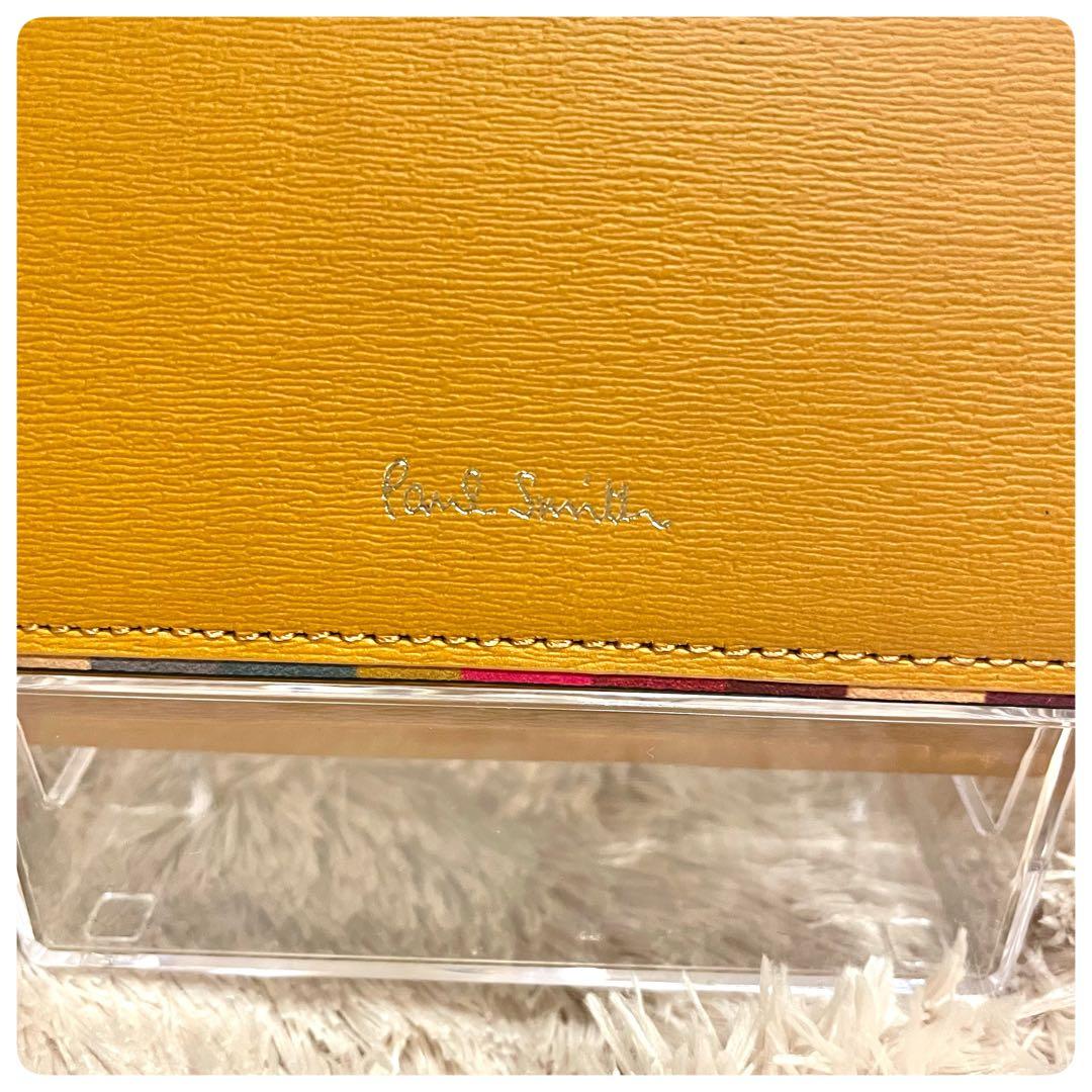 新品未使用✨箱付き　ポールスミス　カードケース　ベージュ　Paul Smith