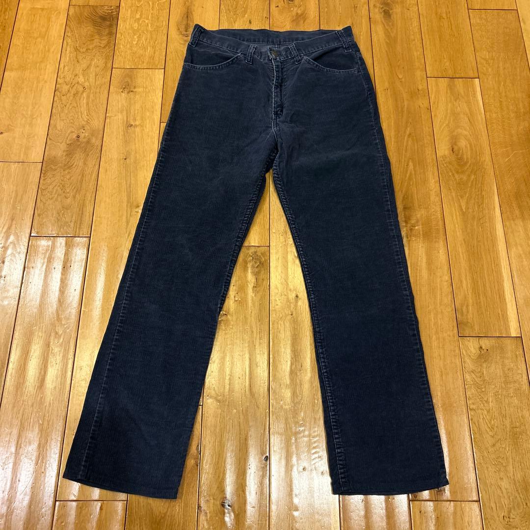 コンディション最高‼︎ リーバイス519-1517 コーデュロイ 紺 W80㎝
