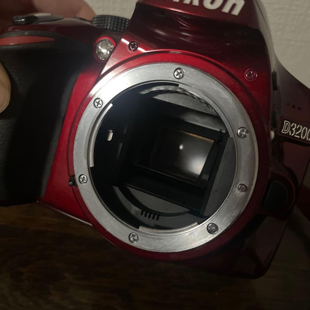 Nikon ニコン D3200 ダブルズームキット レッド