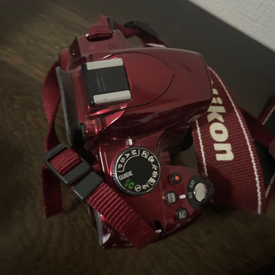 Nikon ニコン D3200 ダブルズームキット レッド