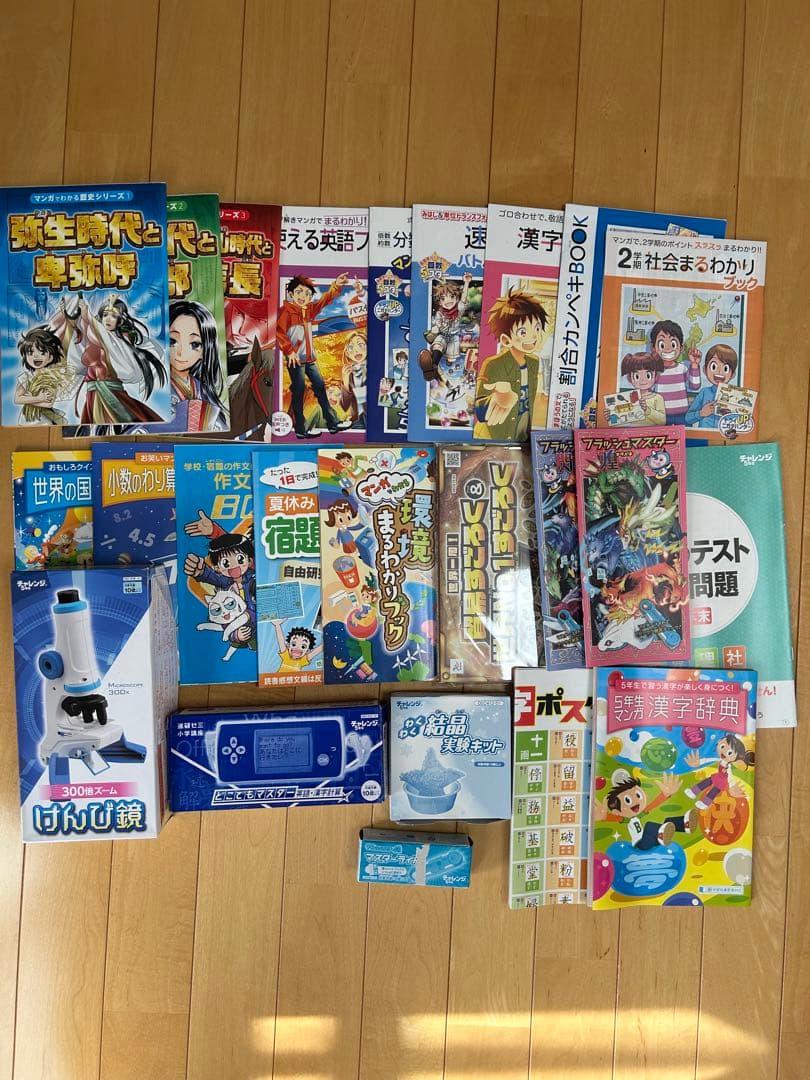 新品　進研ゼミ　チャレンジ　5年生　1年分