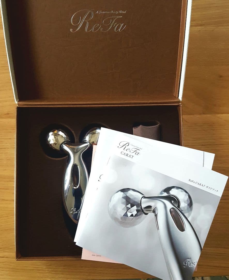 美品です❗ReFa CARAT 正規品美顔ローラー(取扱い説明書付き)
