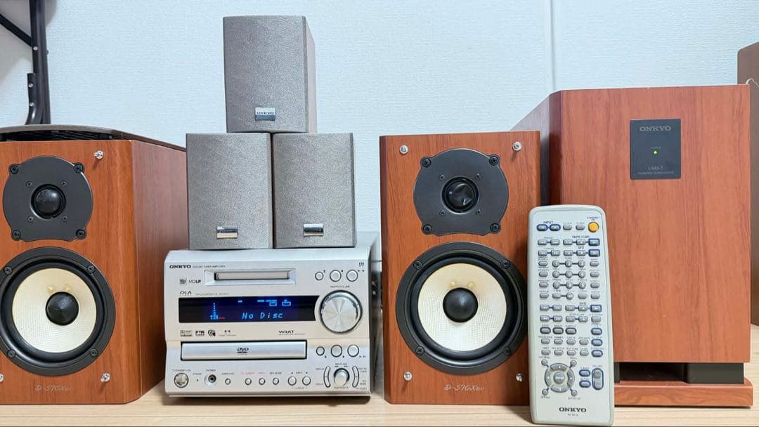 ONKYO CD・MD・カセットデッキ 5スピーカー