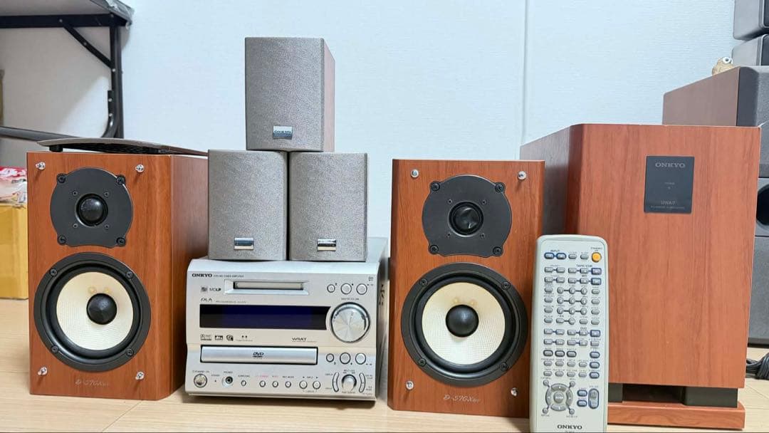 ONKYO CD・MD・カセットデッキ 5スピーカー