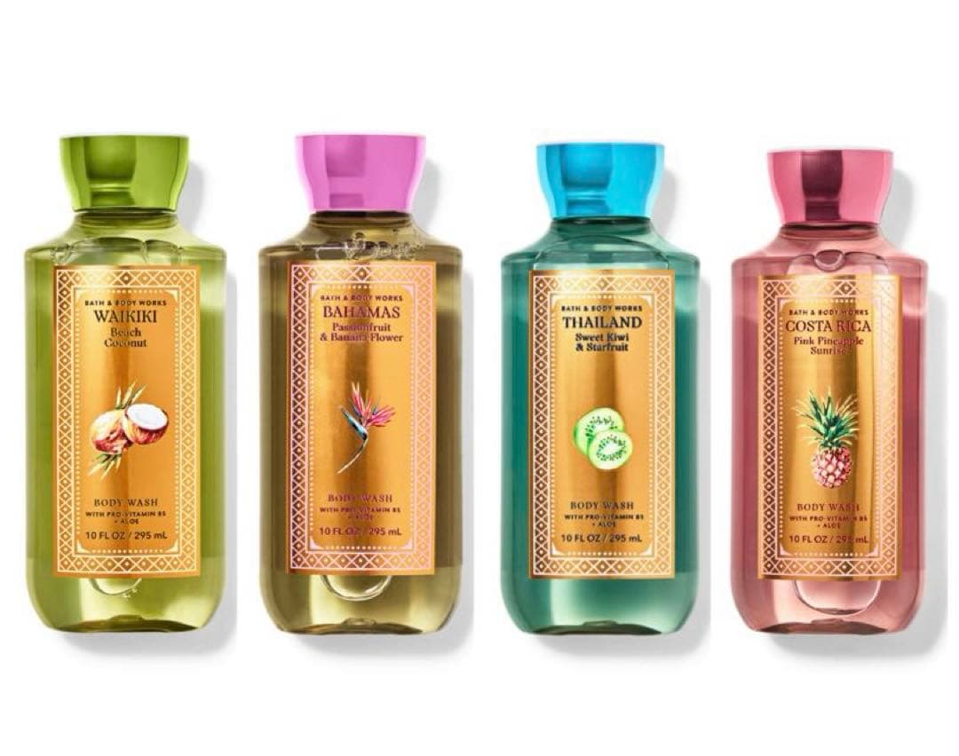 【Summerセット】Bath&bodyworks ボディーウォッシュ４本セット
