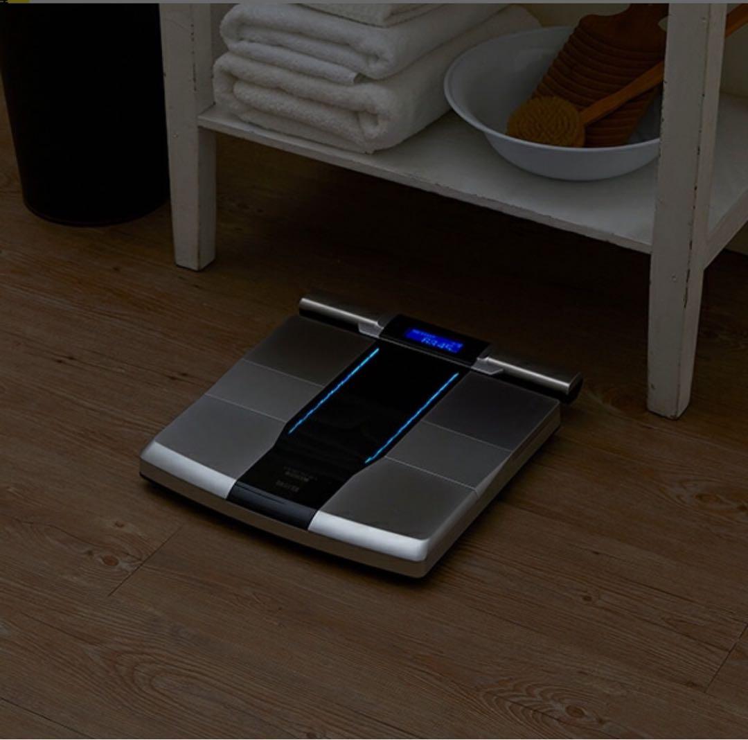 タニタ デュアルタイプ 体組成計 体重計 スマホ連動 RD-800-BKブラック