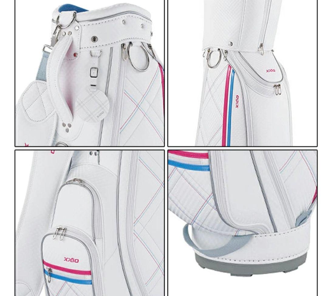 XXIO ホワイト ゴルフバッグ・キャディバッグ