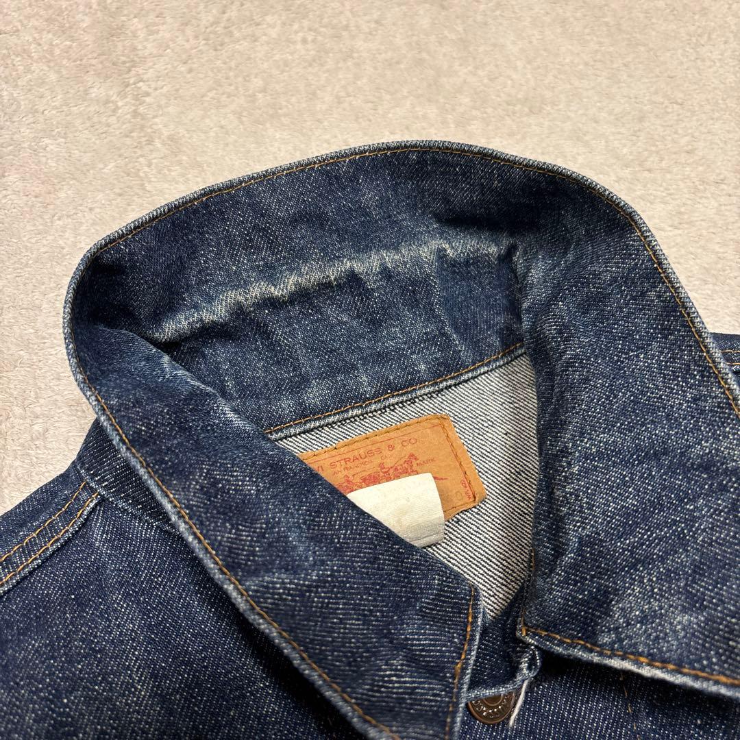 濃紺美品◎70sリーバイス 70505 USA製デニムジャケット40ケアタグ