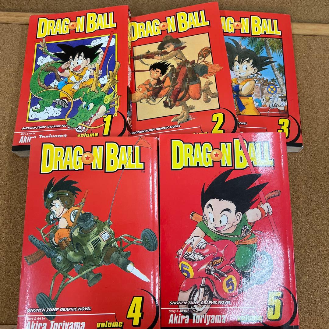 DRAGON BALL Z in English ドラゴンボール 英語版 セット