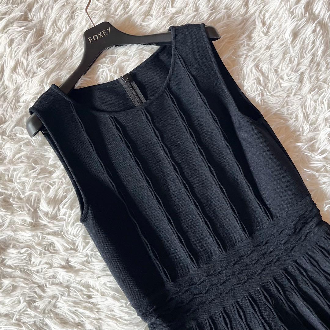 極美品✨ フォクシー Knit Dress サマーニット 定価9.5万円 近年