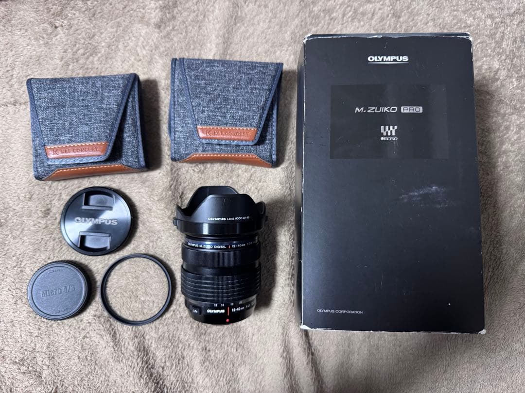 OLYMPUS M.ZUIKO 12-40mm F2.8 PRO フィルター付