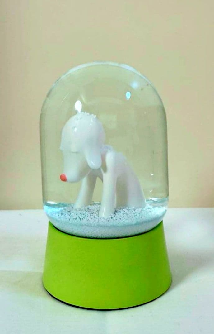 【新品未使用】奈良美智 限定品 青森県立美術館 スノードーム あおもり犬