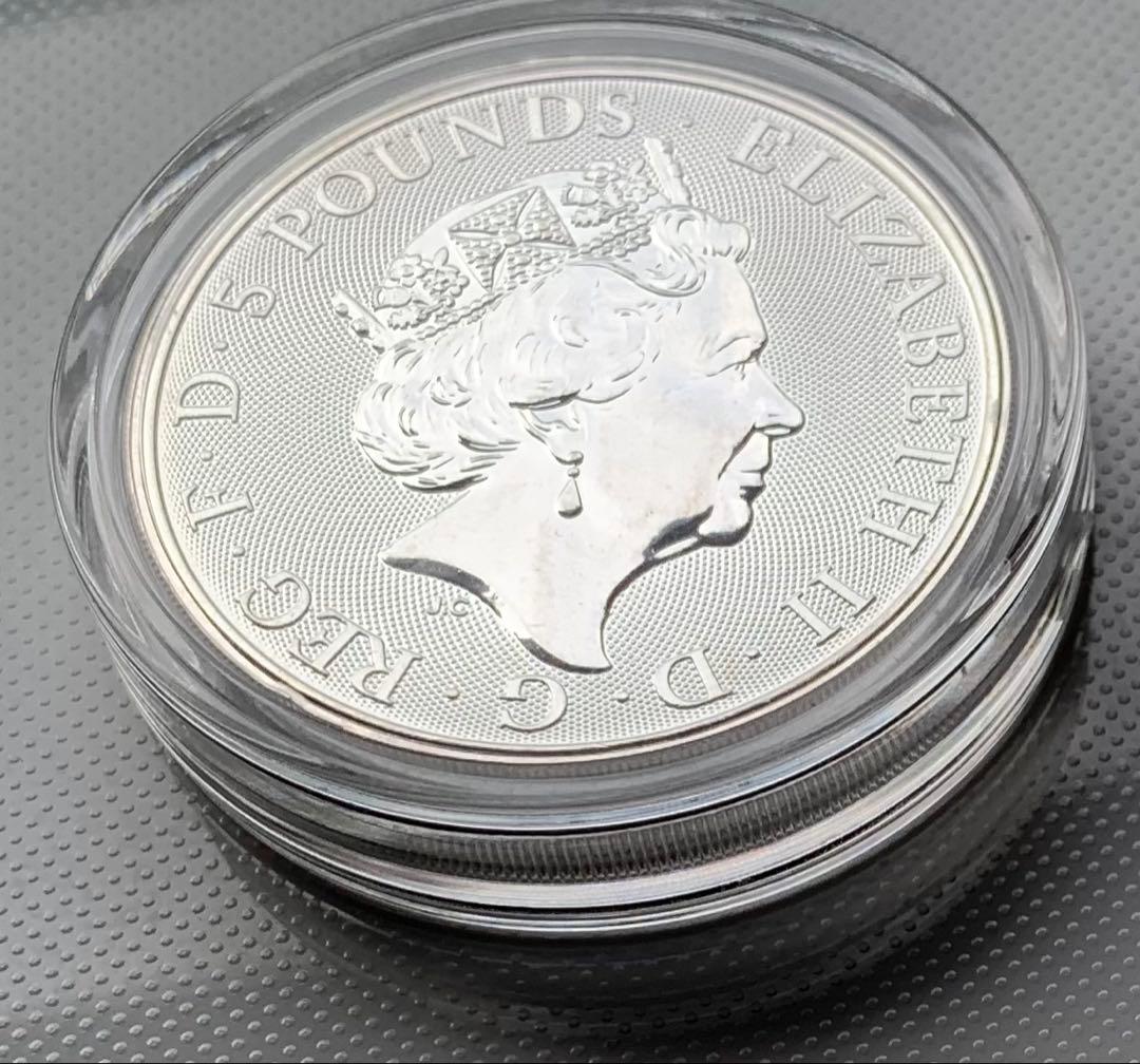 M*m様 Falcon of the Plantagenets 2oz 銀貨 2