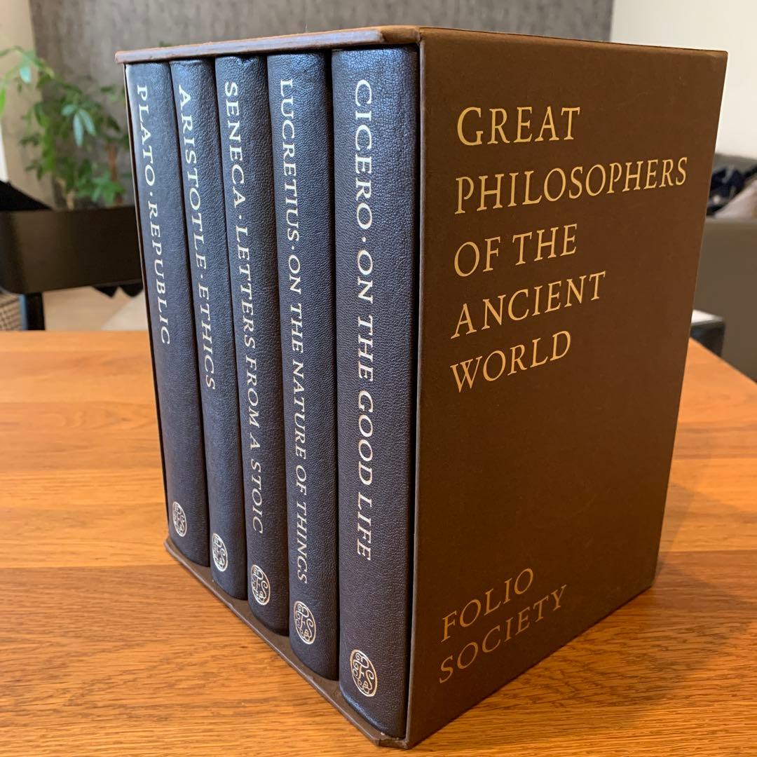 洋書 Folio Society: Philosophers of the World