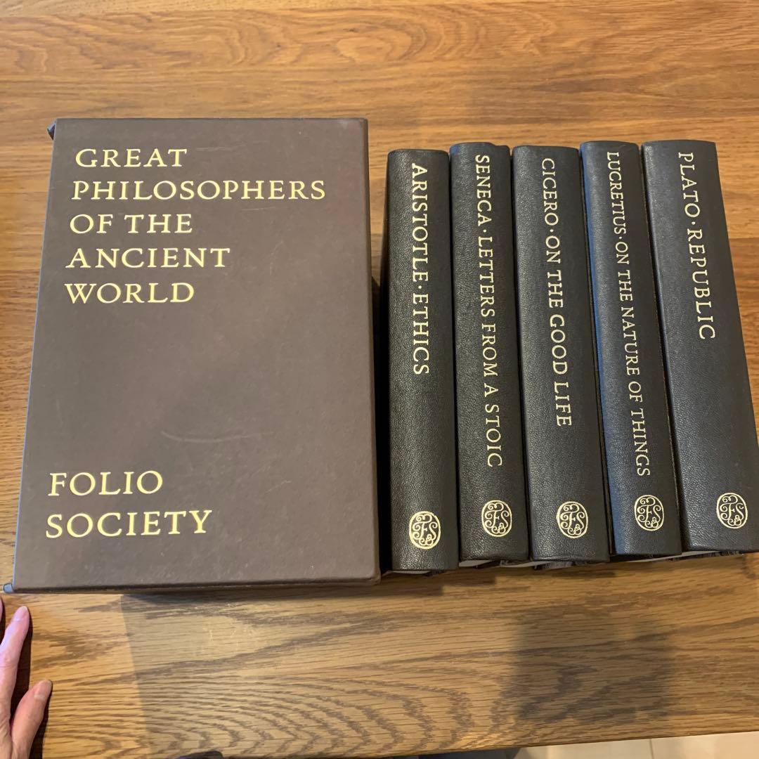 洋書 Folio Society: Philosophers of the World
