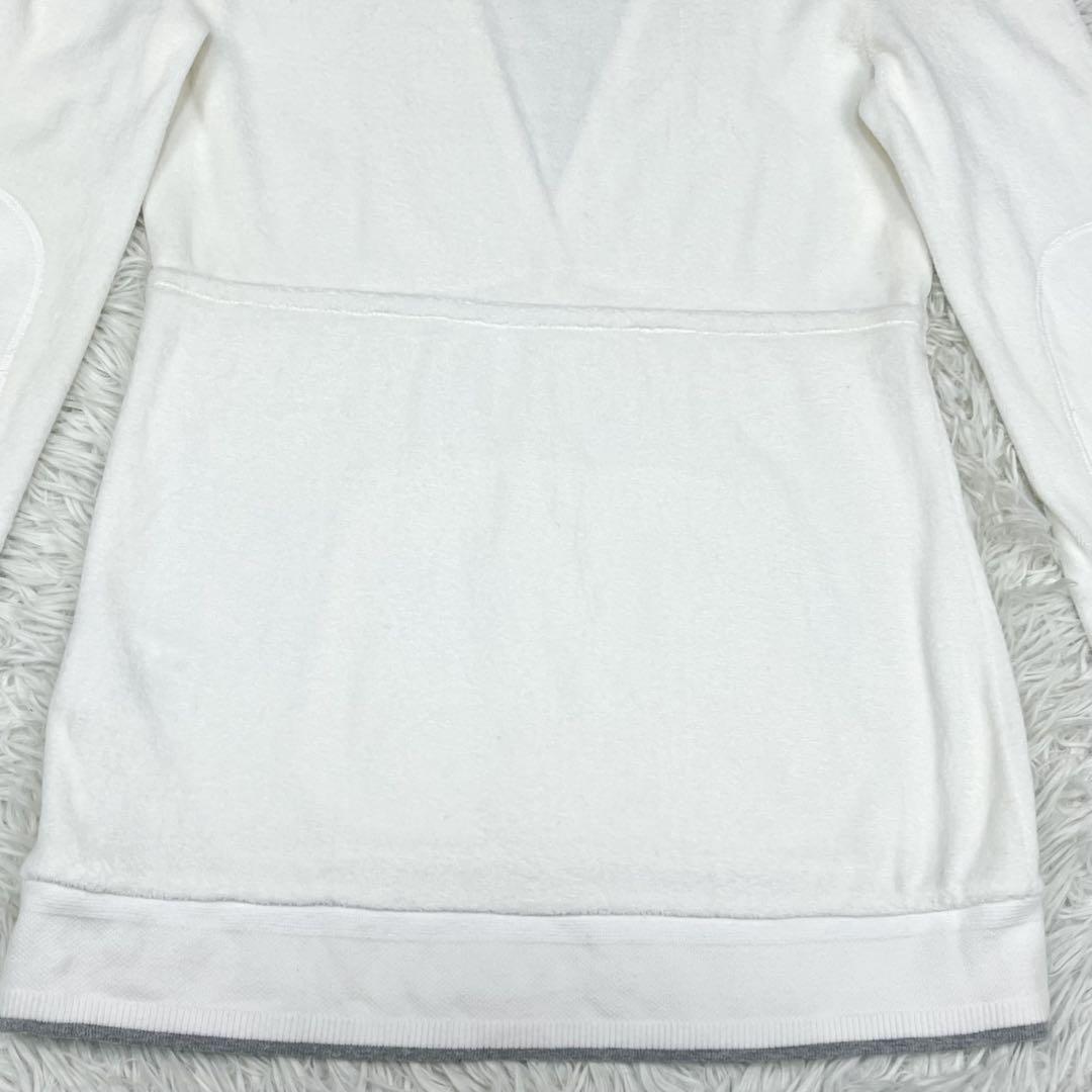 美品 シャネル スポーツライン パイル生地 パーカー ビッグココマーク 09C