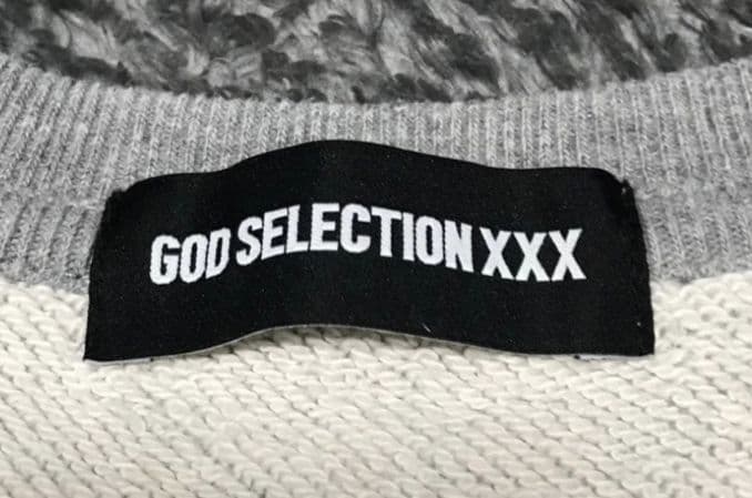 ゴッドセレクション　スモールロゴスウェット