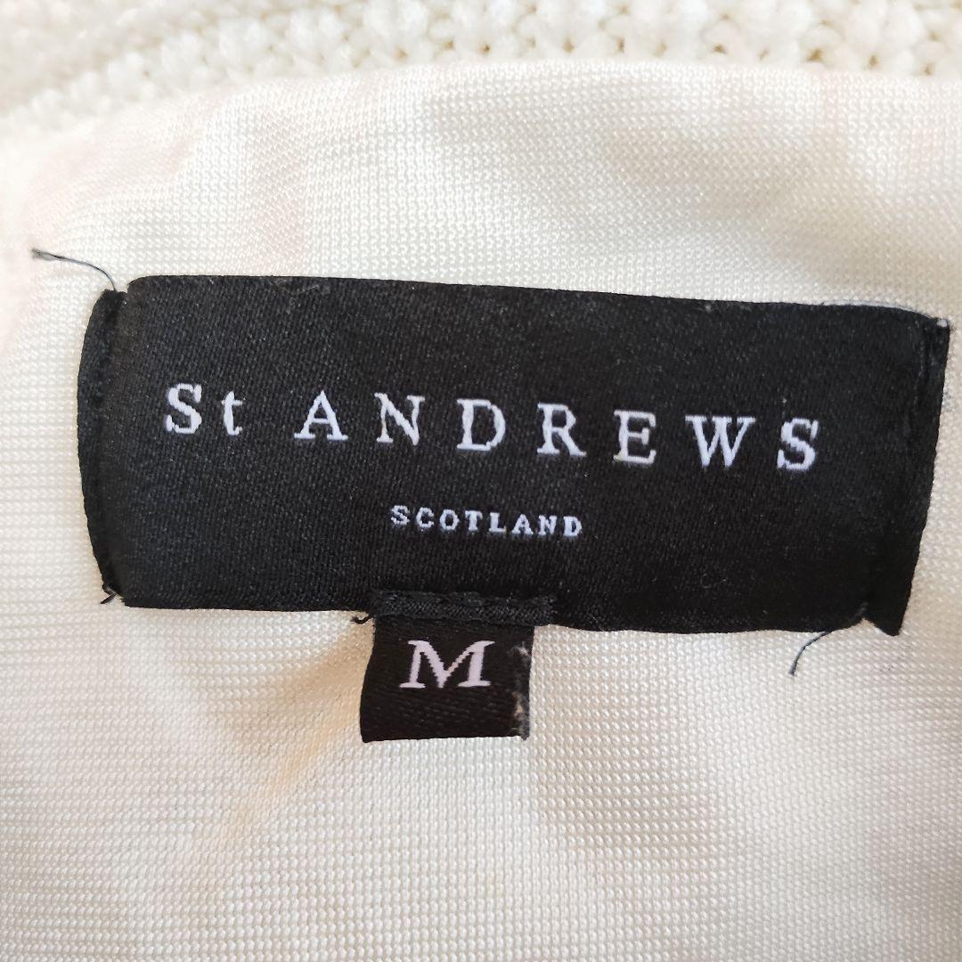 St ANDREWS　セントアンドリュース　防風ニットスニード　透かしロゴ