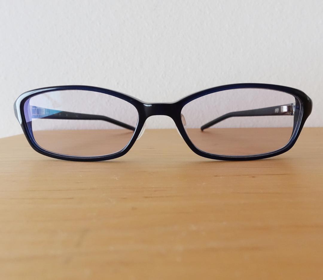 【美品】999.9 NP-86 × TALEX モアイパープル 偏光サングラス