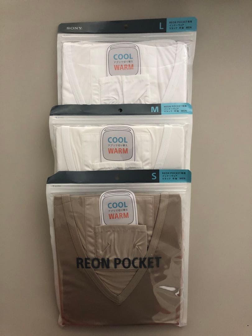 REON POCKET 5 冷却インナーセット L M S