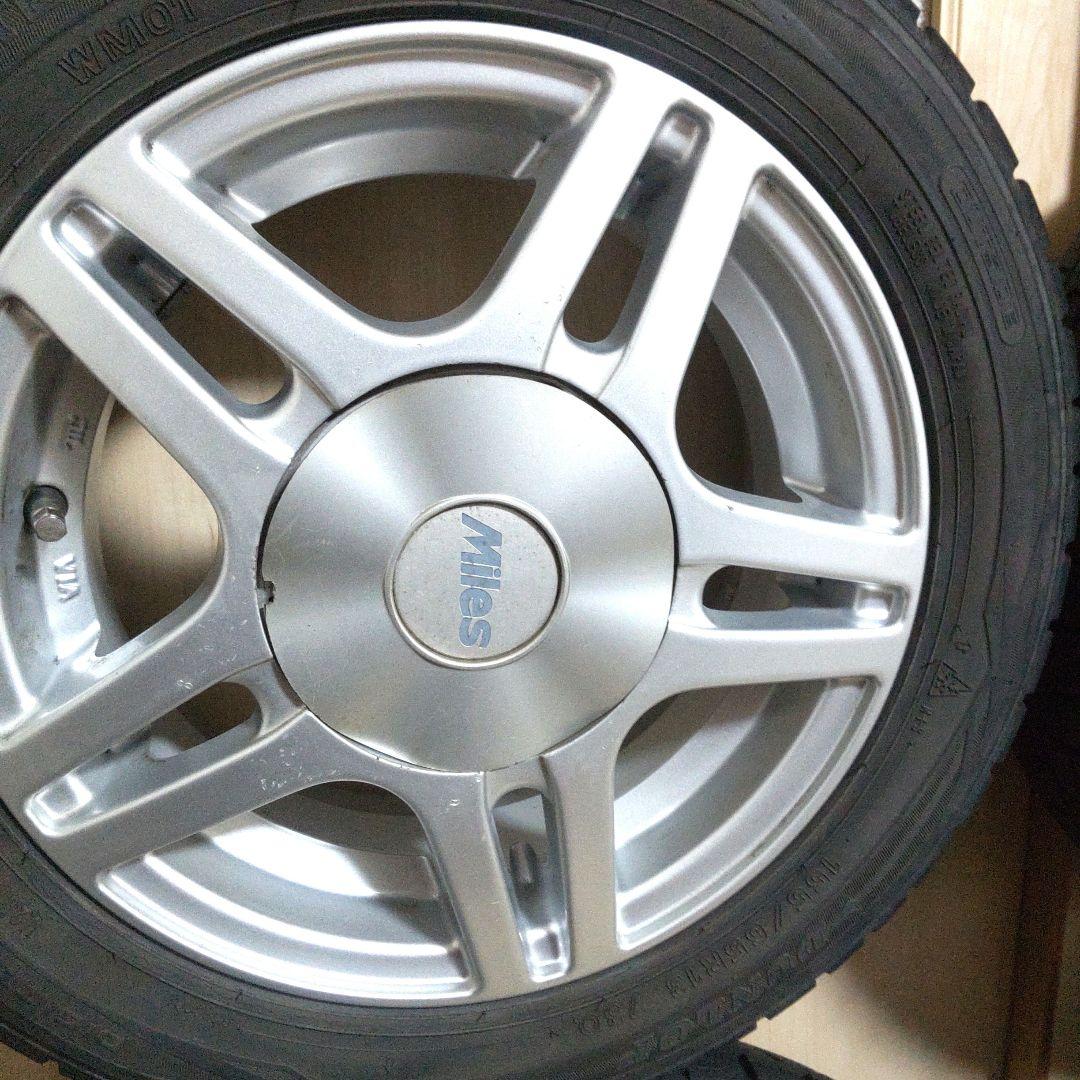 アルミホイール付きスタッドレスタイヤ 155×65R13