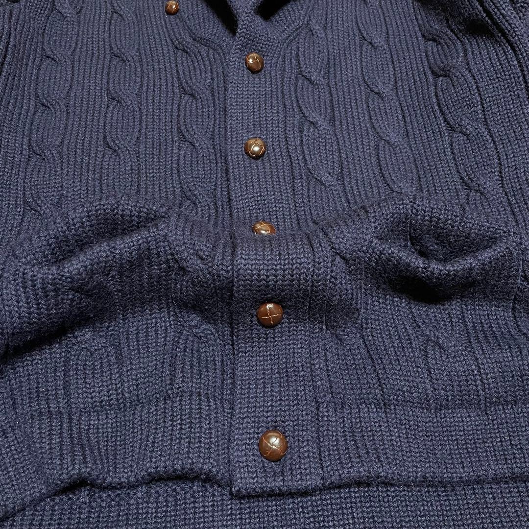 Polo By Ralph Lauren90s/ケーブルニット/ウール100%