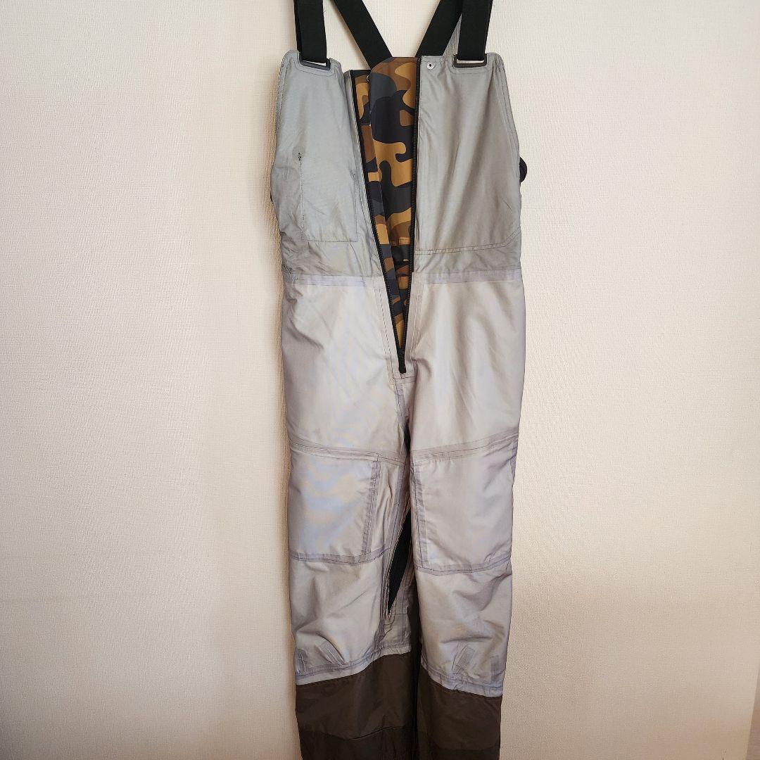 ■P.RHYTHM■スノーボード・スキーウェア ビブパンツ 迷彩