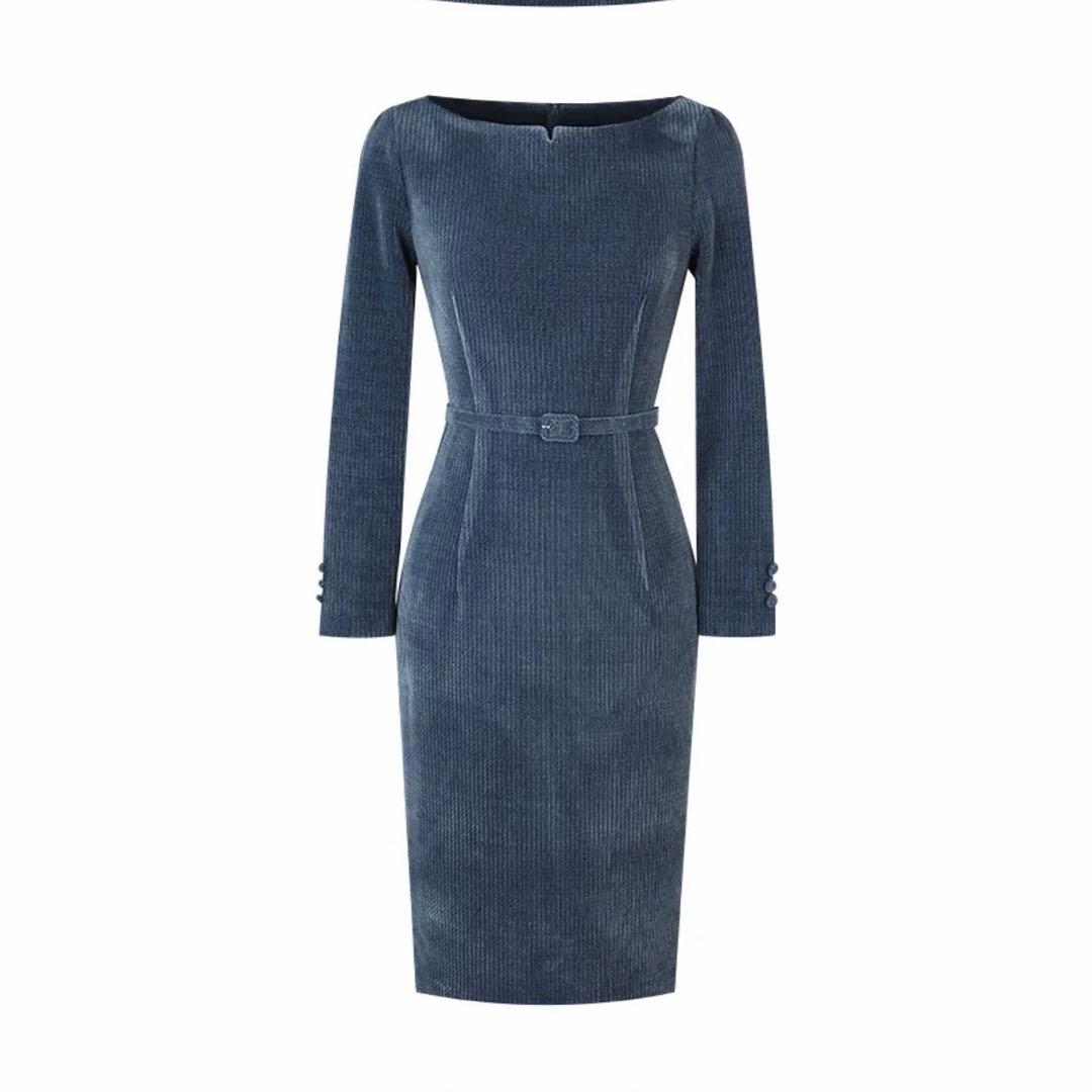 DHOLIC ベロアワンピース Sサイズ