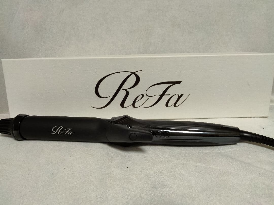 美品♥Refa リファカールアイロン　プロ　ブラック　黒　32mm