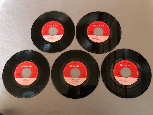 河合奈保子 シングルレコード 5枚セット デビュー ほか d823y86