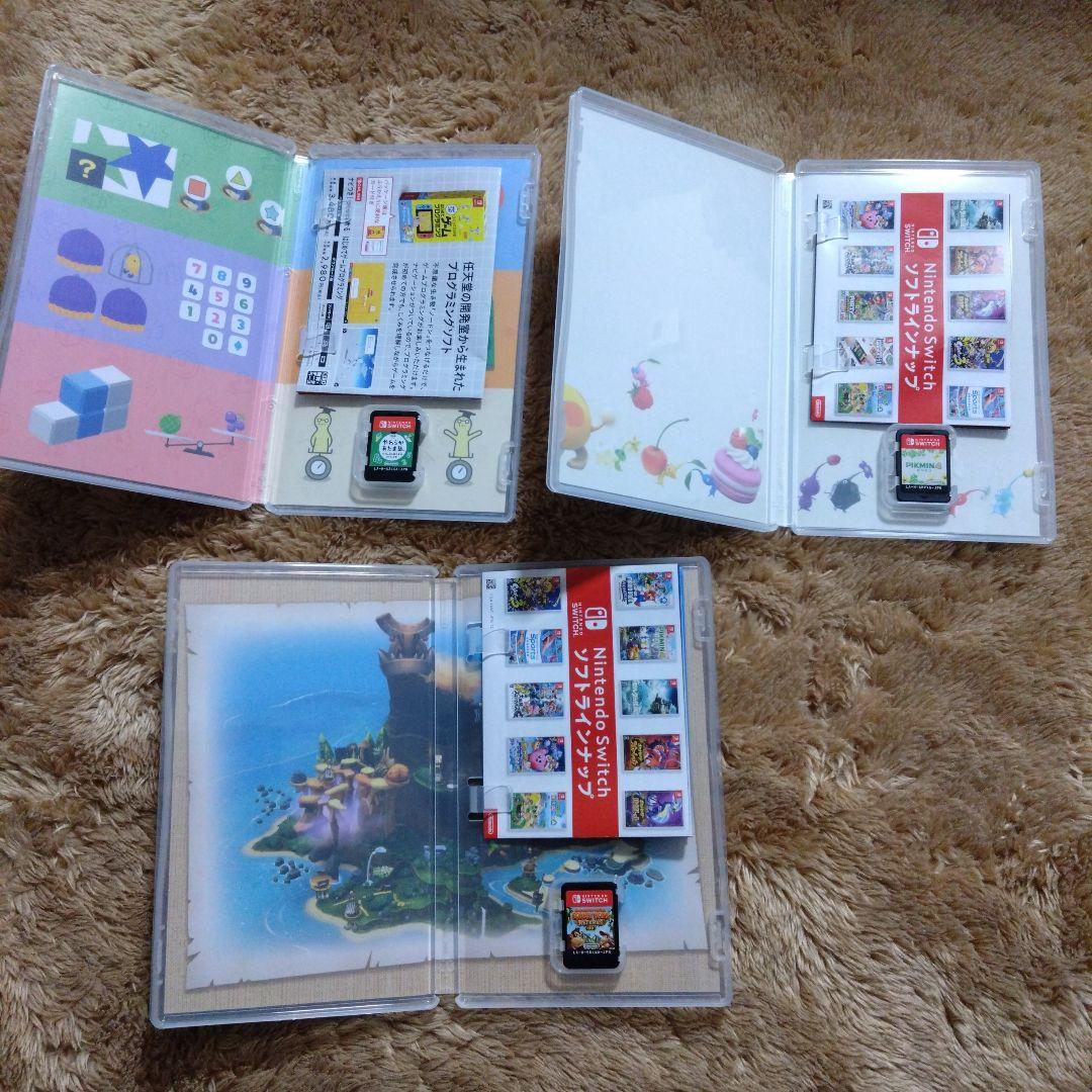 やわらかあたま塾・ドンキーコングHD・ピクミン4セット