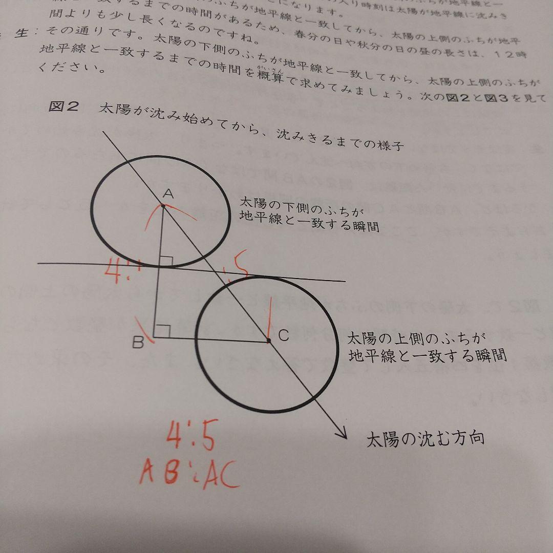 ena 小6 後期日曜特訓 富士中コース