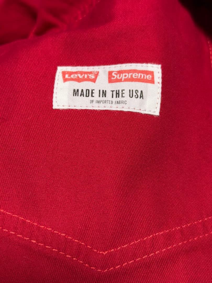 Levi Strauss & Co. Supreme レッドジャケット M