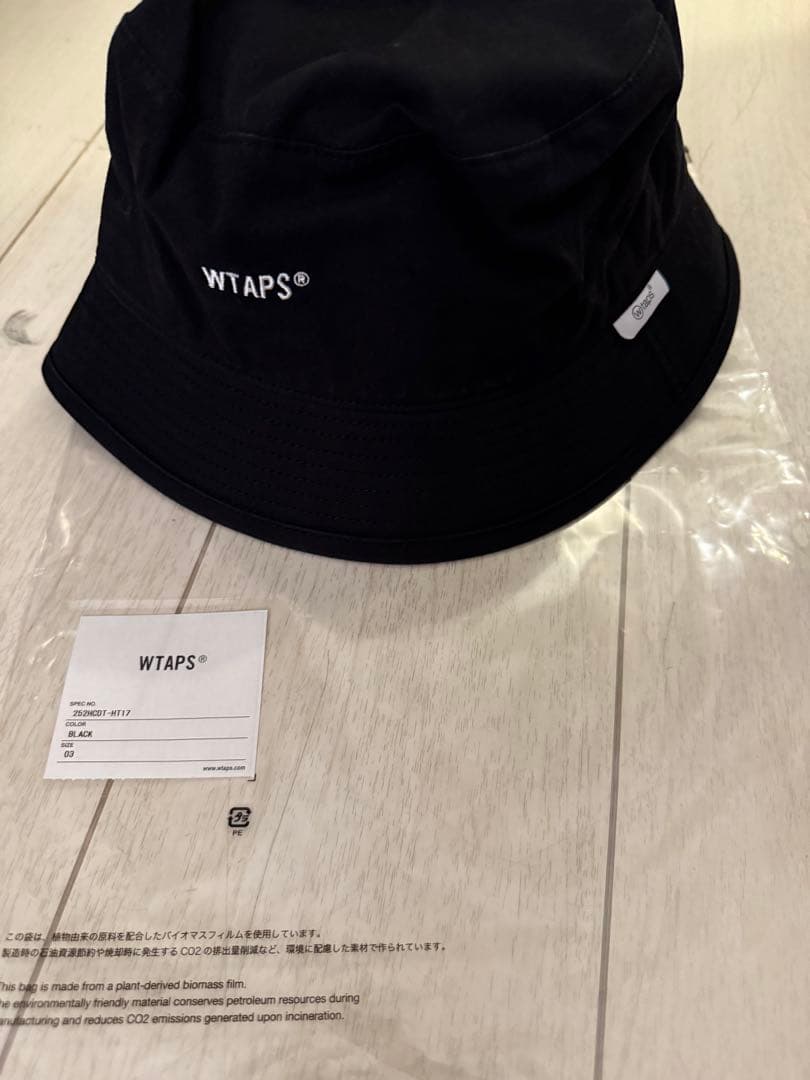wtaps 25aw BUCKET 02 / HAT ブラックL