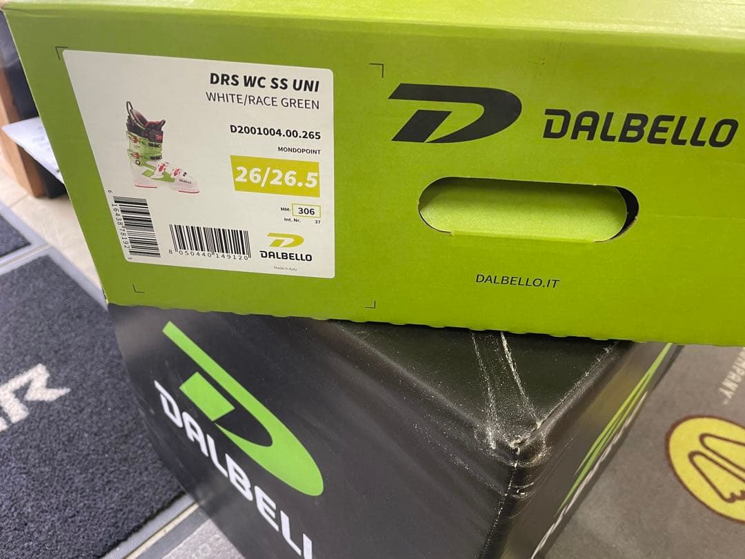 ダルベロ DRS WC SS 26/26.5 22-23モデル 新品未使用品