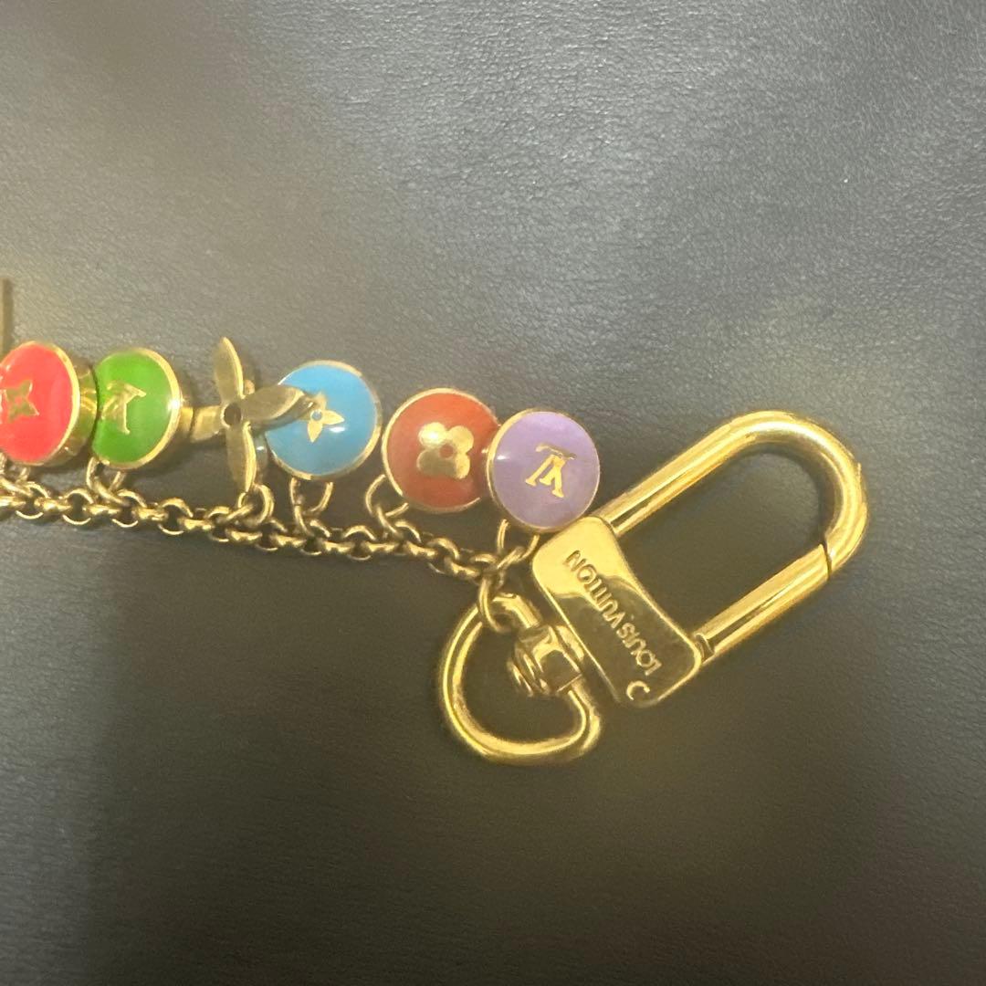 A*送様 ルイヴィトン ポルトクレシェンヌパスティーユチャーム マルチカラーバッ