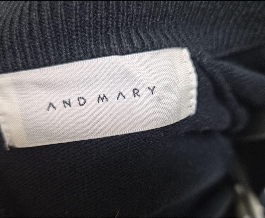 ワンピース ANDMARY Karen knit set mini dress