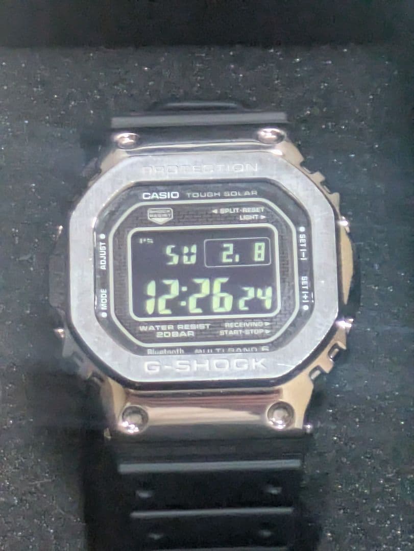 CASIO GMW-B5000D-1JF 　ジーショック　フルメタル
