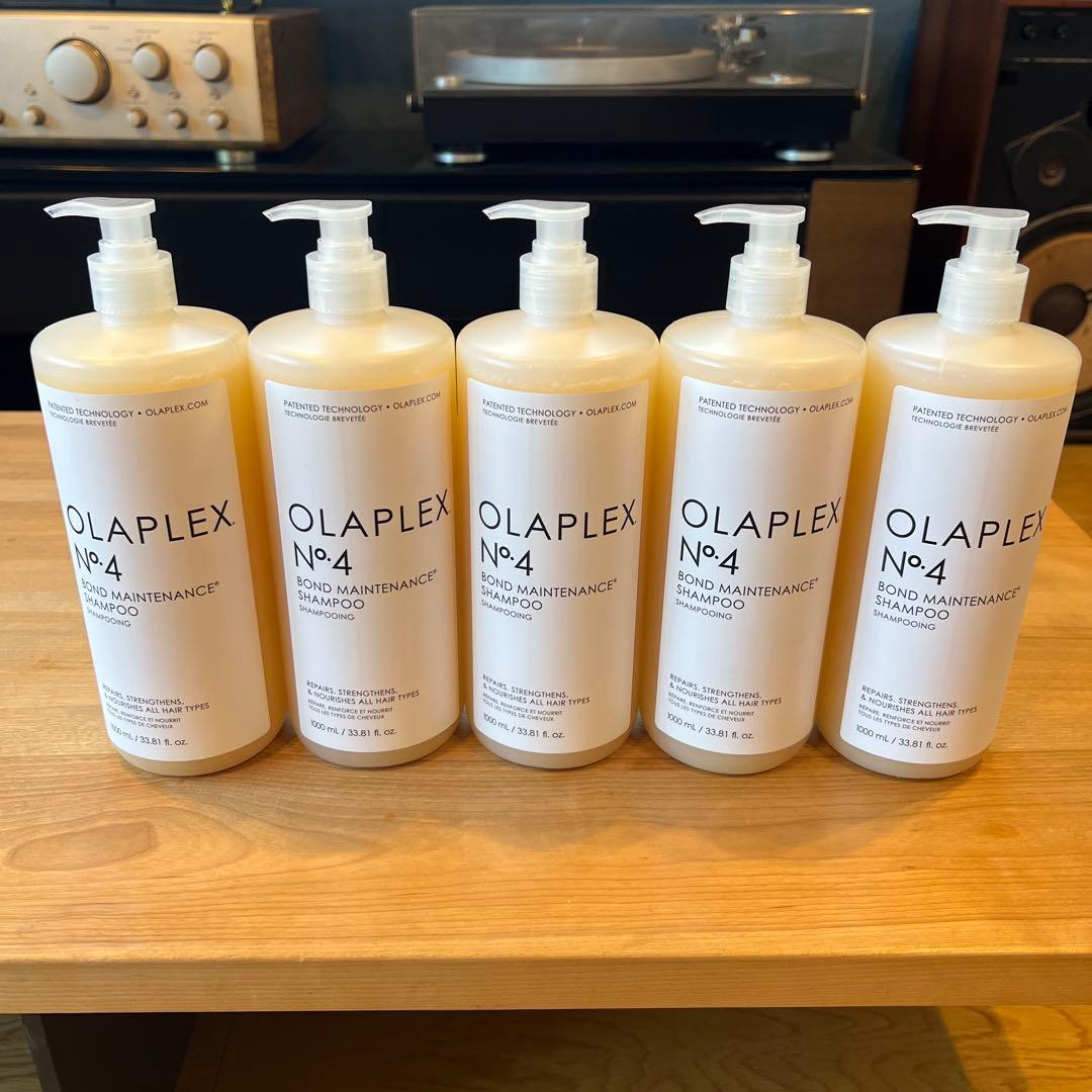 Olaplex No.4 ボンドメンテナンスシャンプー 5本セット 1000ml