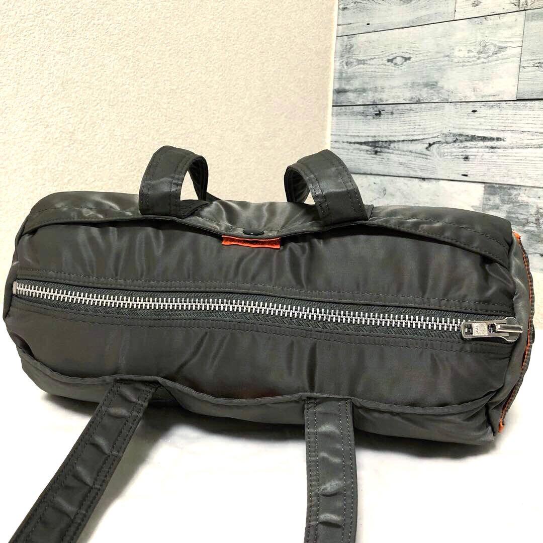 超美品✨希少 ポータータンカー ミニダッフル ボストンバッグLグレー 吉田カバン