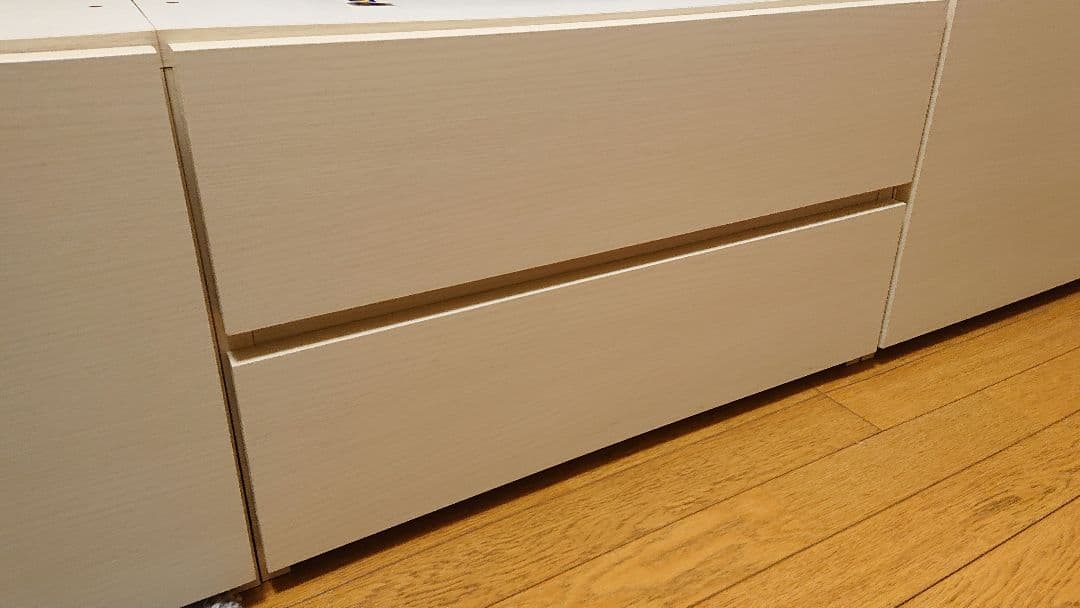 ニトリ ベッド フレーム アザン3 深型 ライト コンセント 収納付き ホワイト