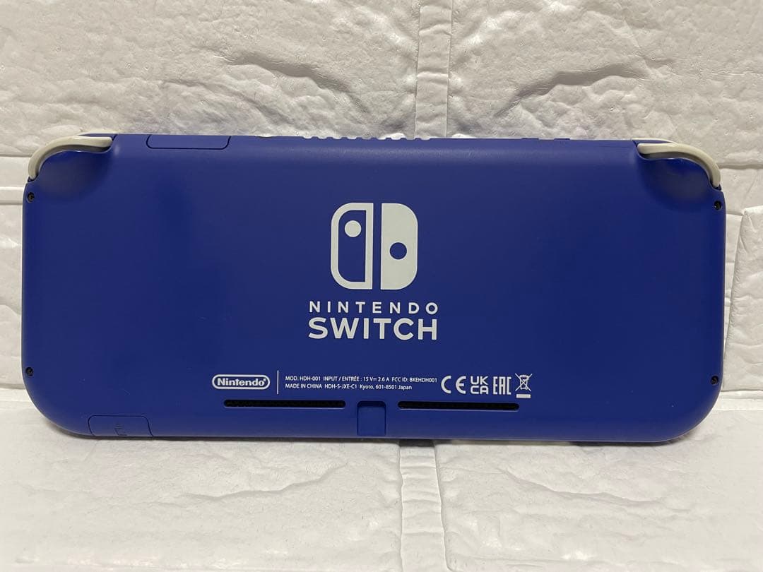 【ジャンク品】Nintendo Switch Lite(ブルー)本体+箱付