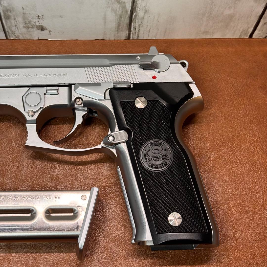 KSC　M8000 クーガーF　INOX ABS ステンレスシルバー　【絶盤品】