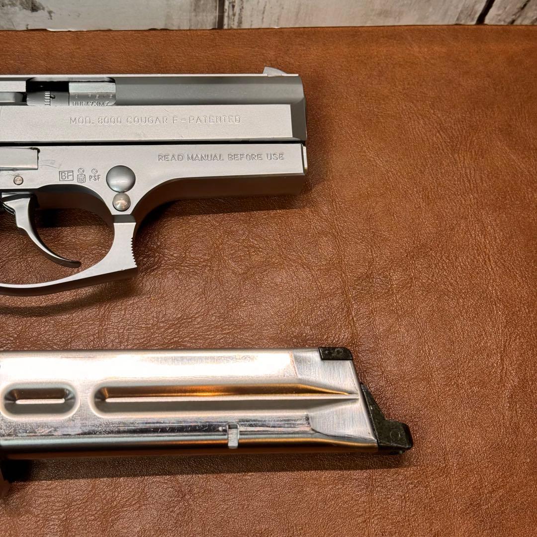 KSC　M8000 クーガーF　INOX ABS ステンレスシルバー　【絶盤品】