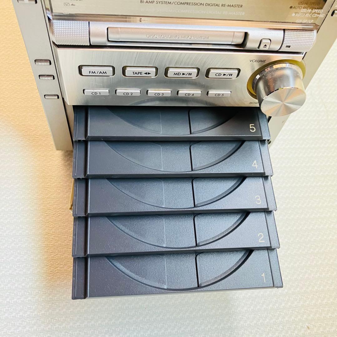 Panasonic コンポ SC(SA)-PM77MD/CDMD動作OK/訳あり