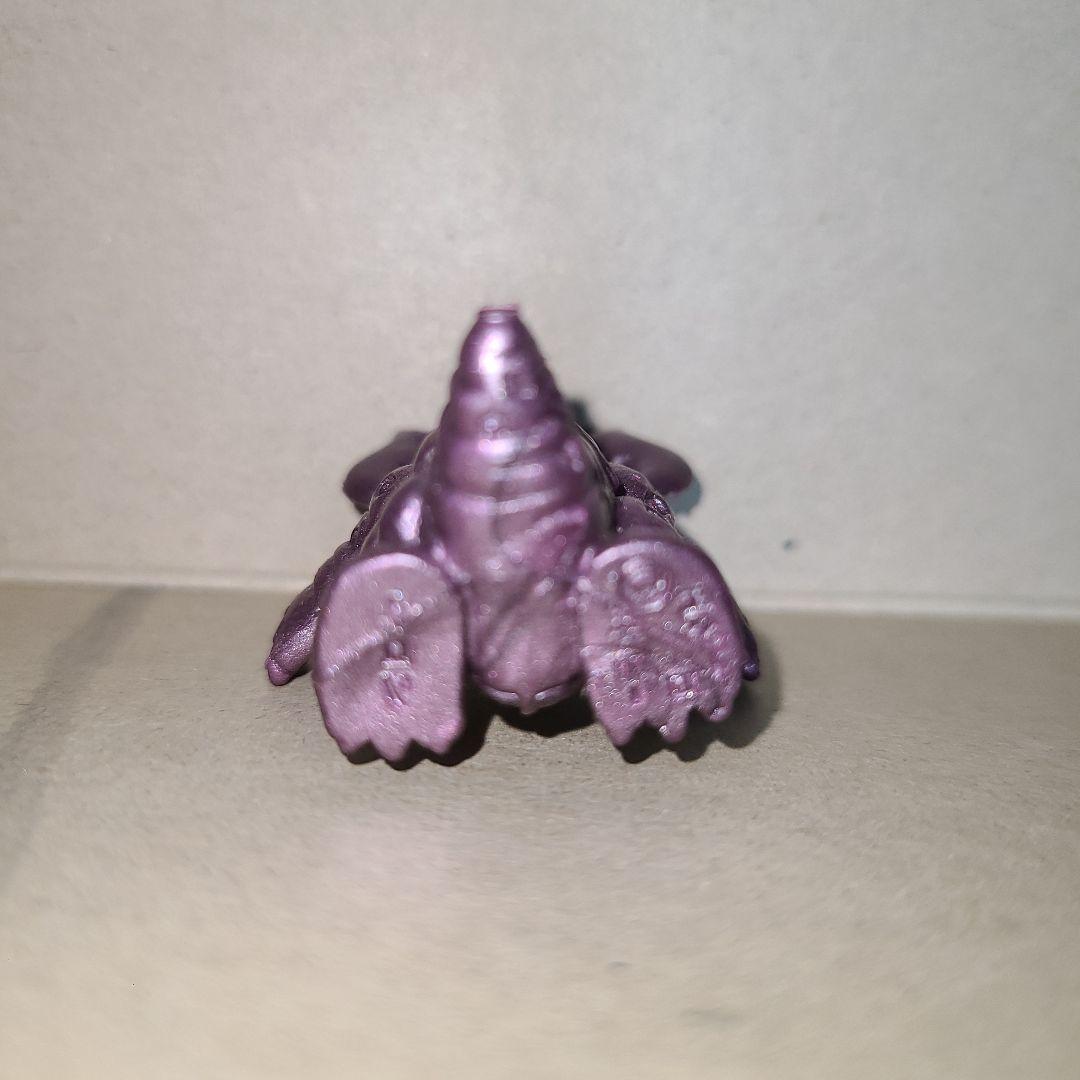 ウルトラマン怪獣消しゴムベロンメタリック紫色