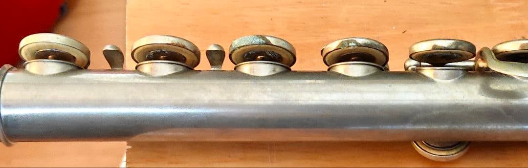 シルバー フルート本体 16キー ケース付き ムラマツ TOKYO刻印