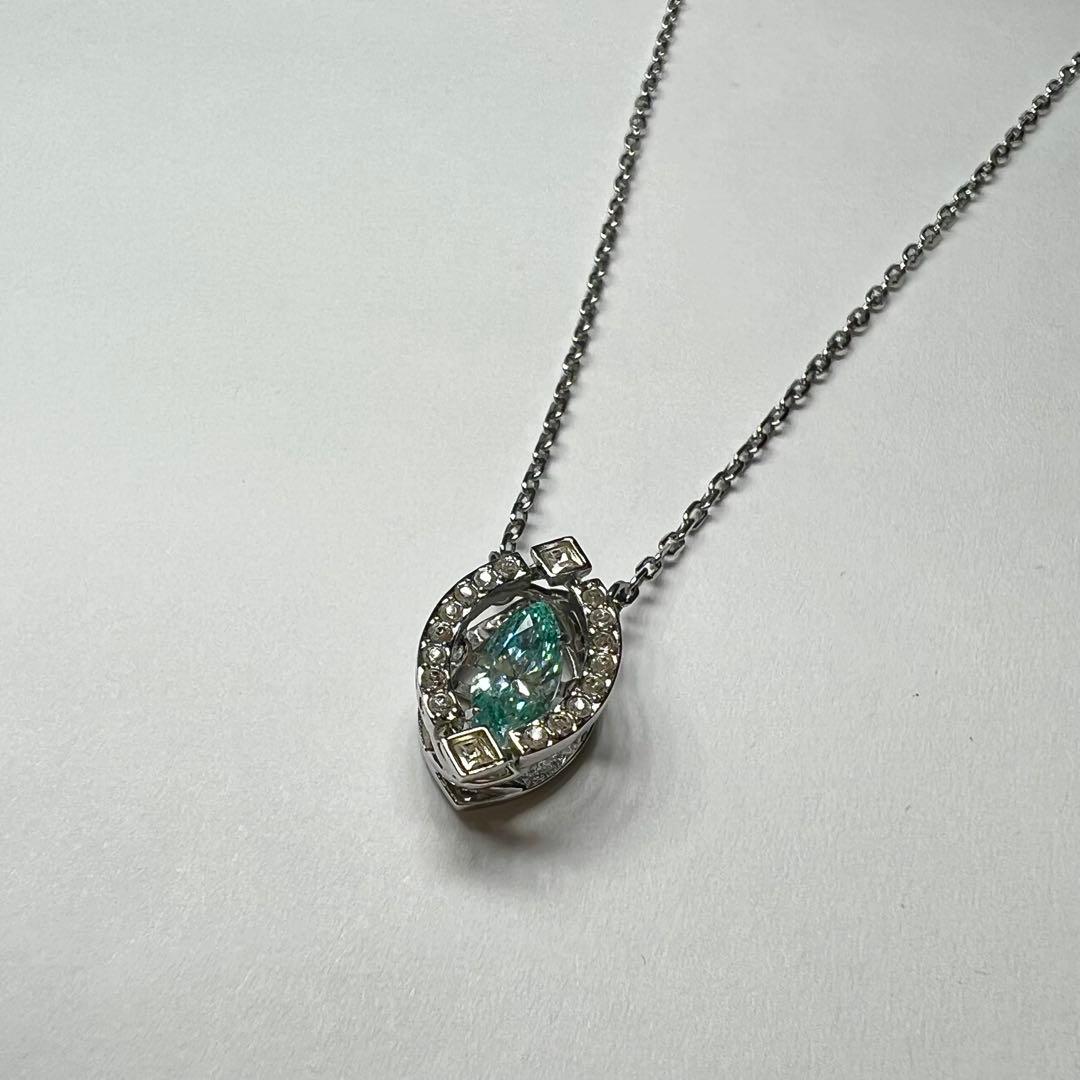 【美品】スワロフスキー　ネックレス＆ピアス　Sparkling Dance