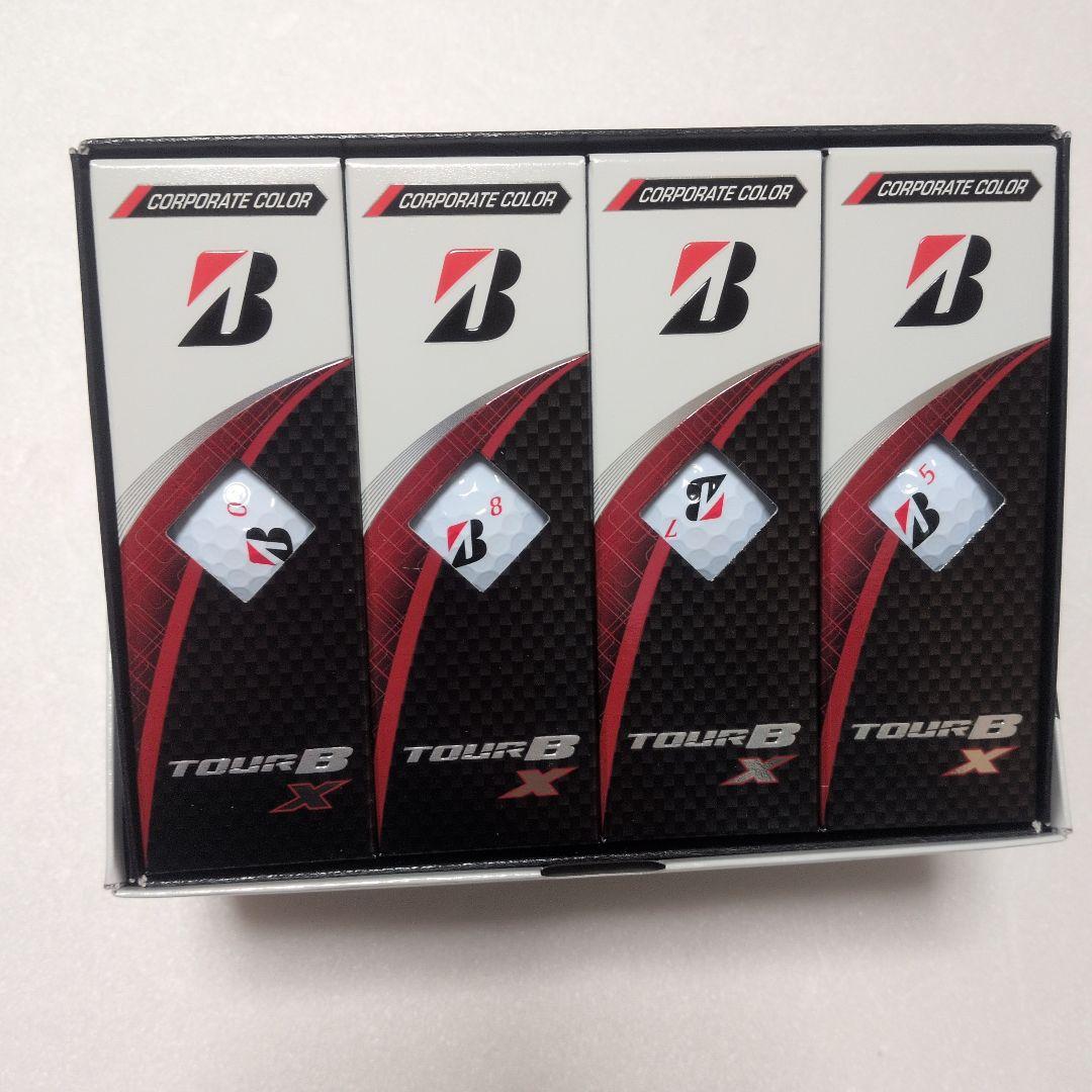☆新品☆ブリヂストン TOUR B X ゴルフボール コーポレート 2ダース